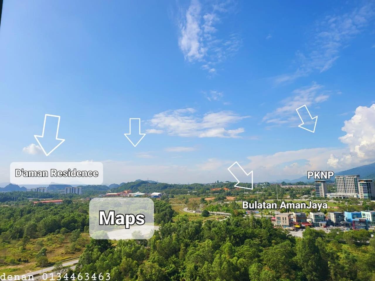 Denan Homestay Casa Kayangan Ипох Экстерьер фото